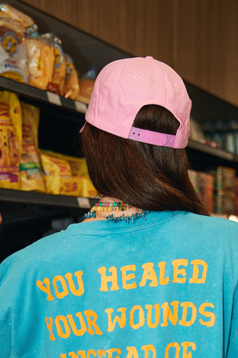 Self Love Club Cap, Pink FINAL SALE