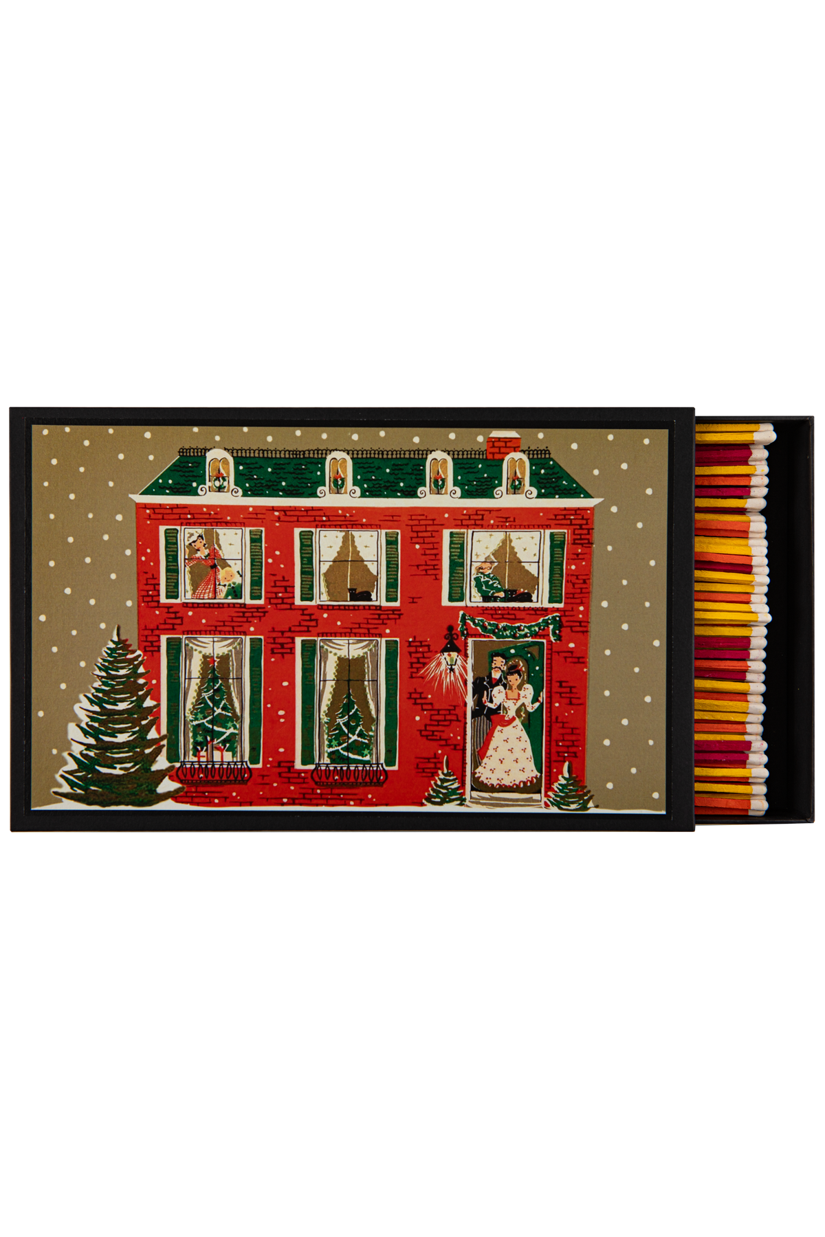 Giant Safety Matches, Christmas House
