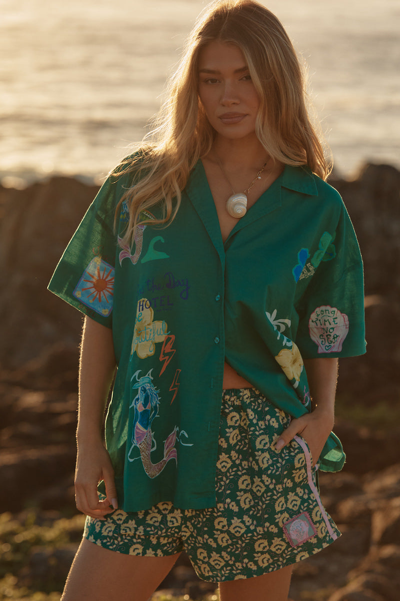 The Altos Seas the Day Shorts, Green