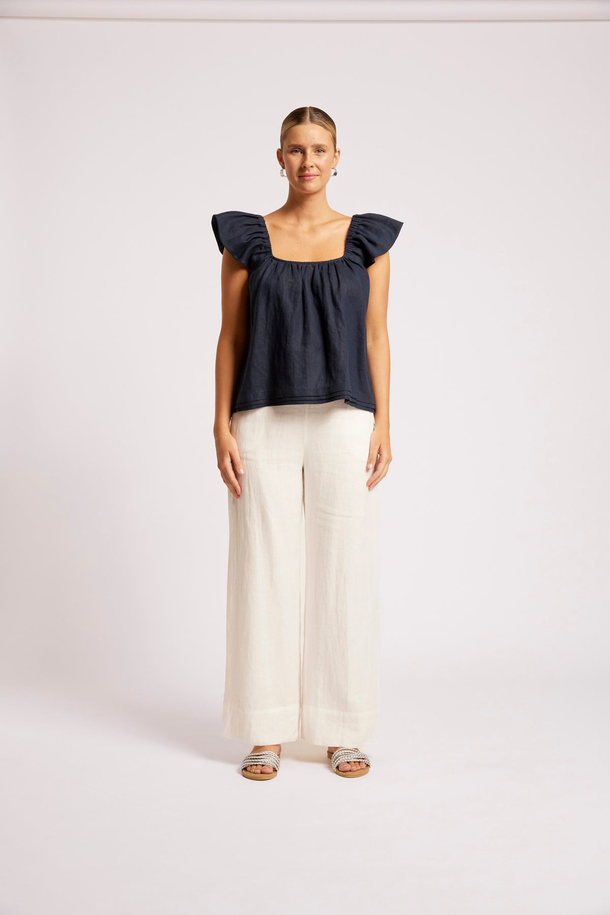 Cove Top, Indigo