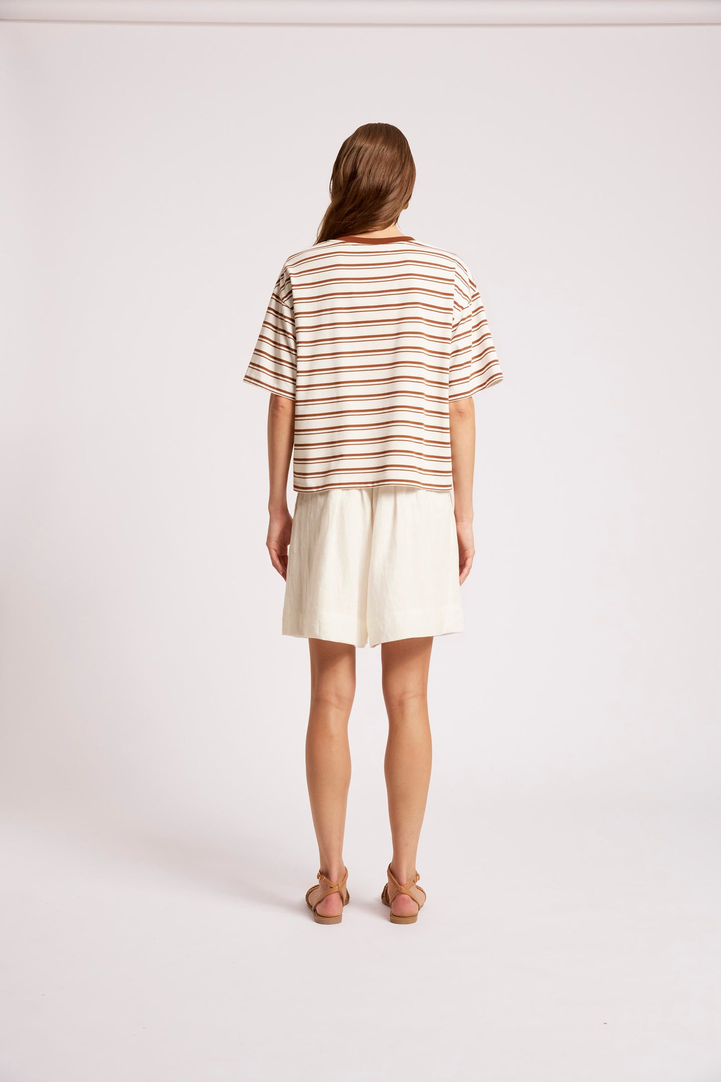Paloma Striped T-Shirt, Dune