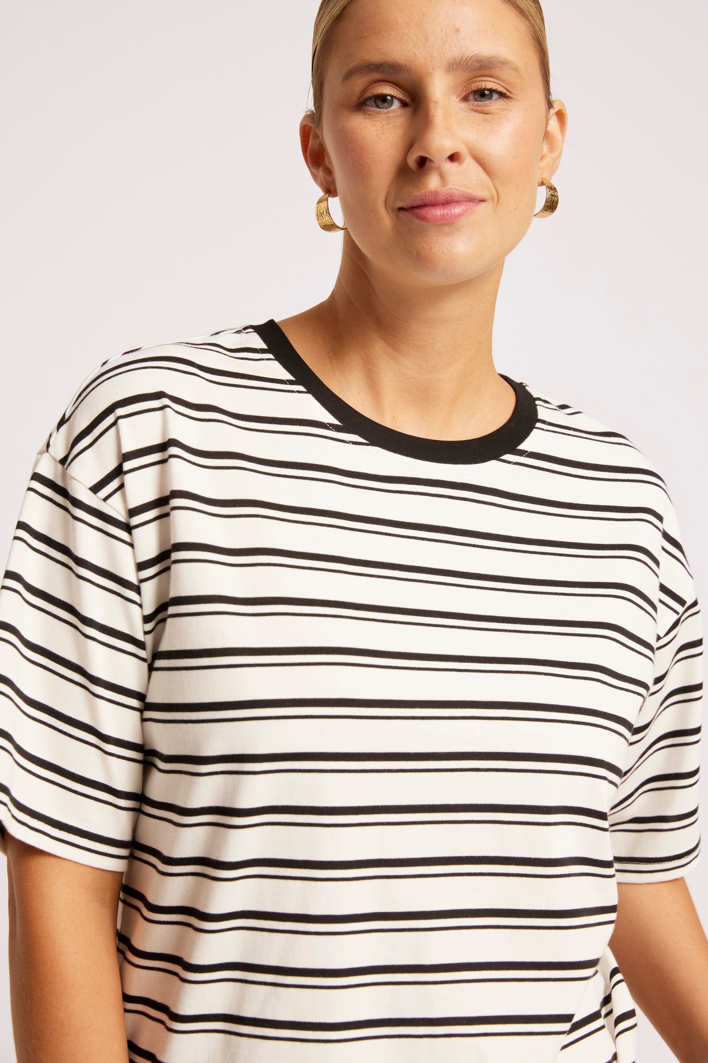 Paloma Striped T-Shirt, Black