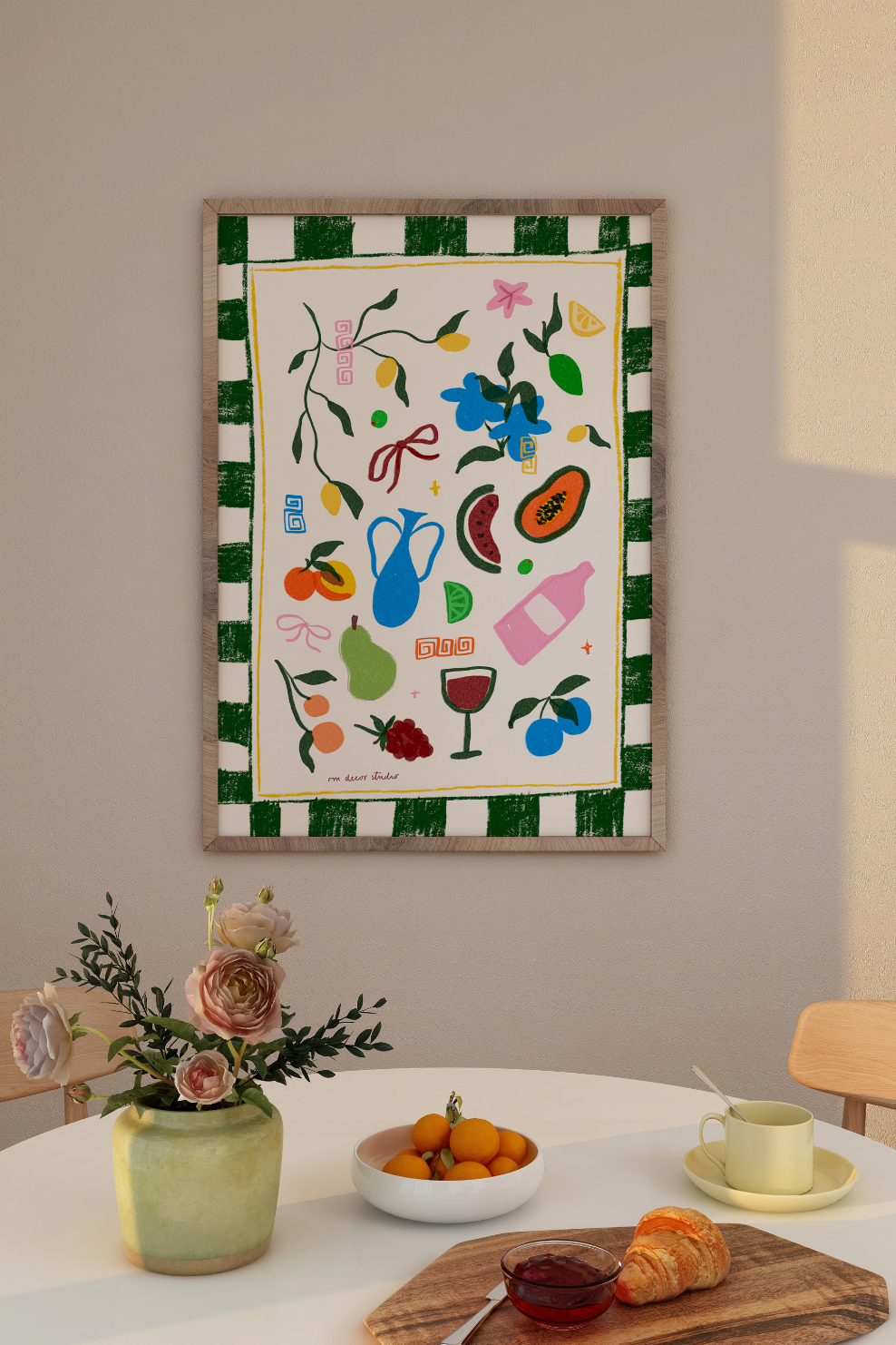 Tropical Holiday Print