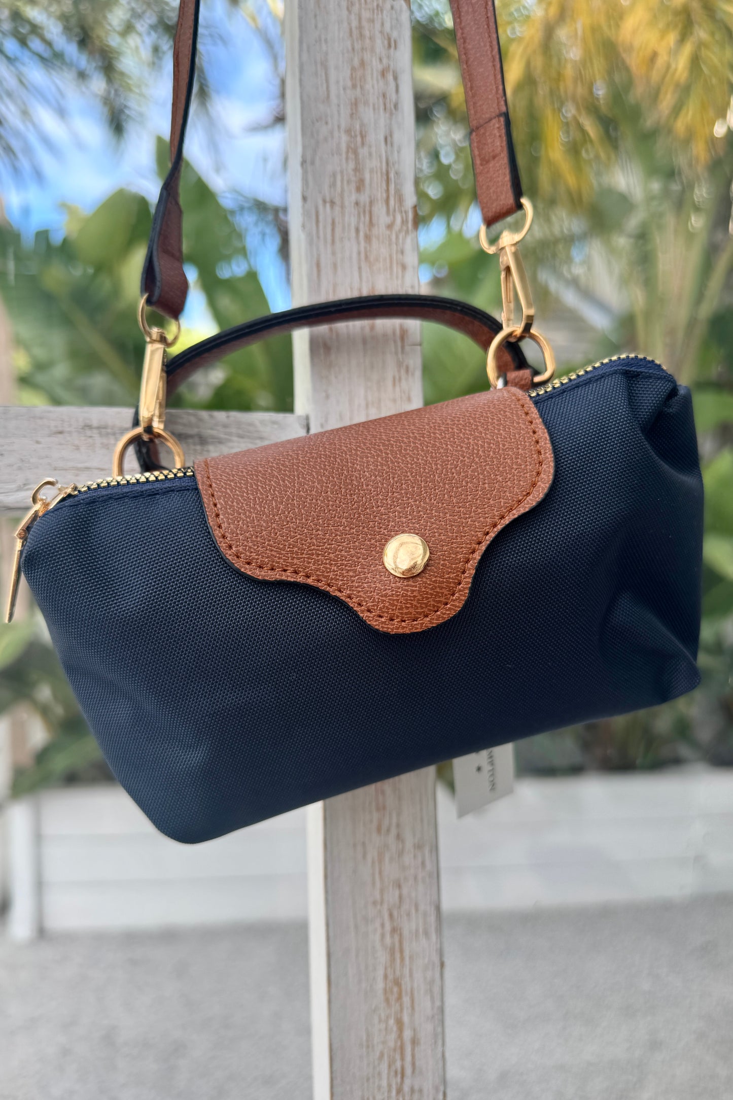 Sadie Mini Tote, Navy