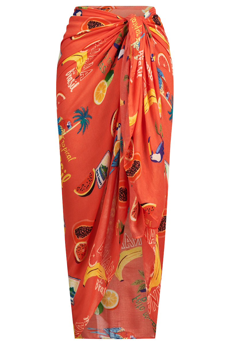 Cabana Sarong, Coral