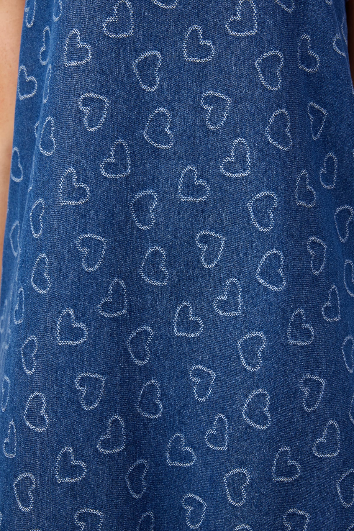 Sicily Heart Denim Dress