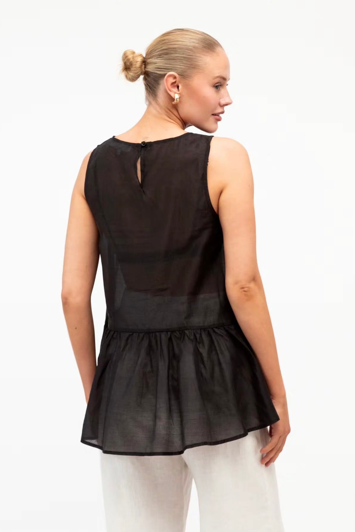 Terry Sheer Blouse