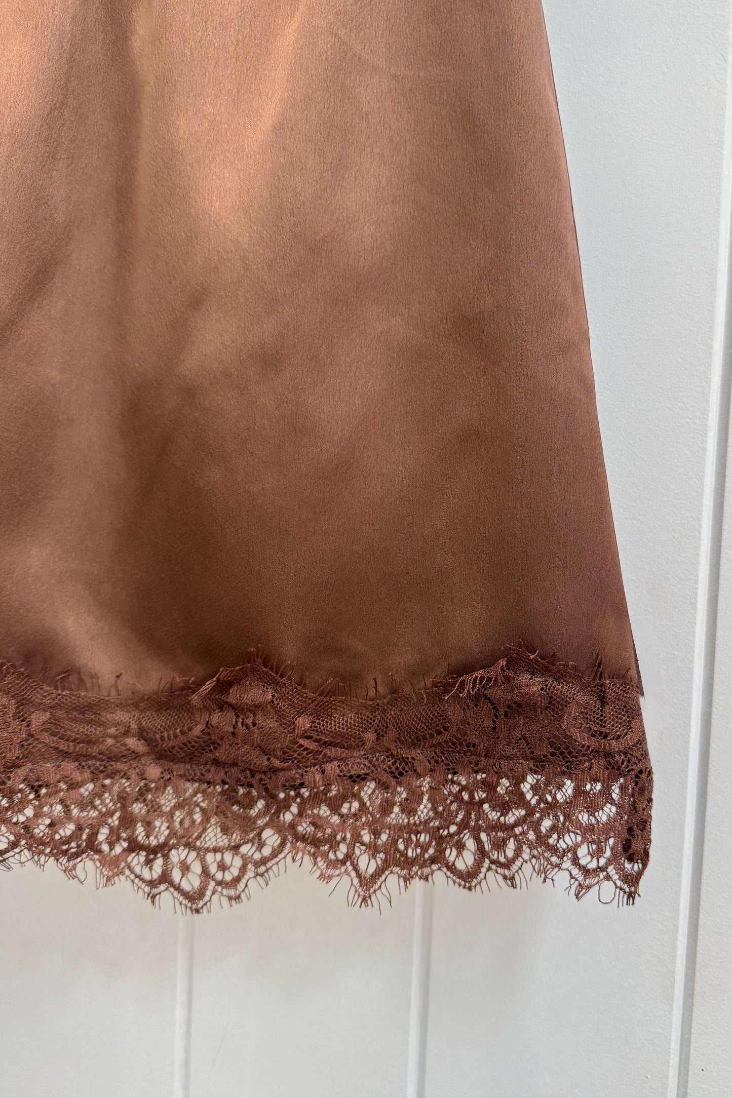 Laney Lace Skirt, Cocoa