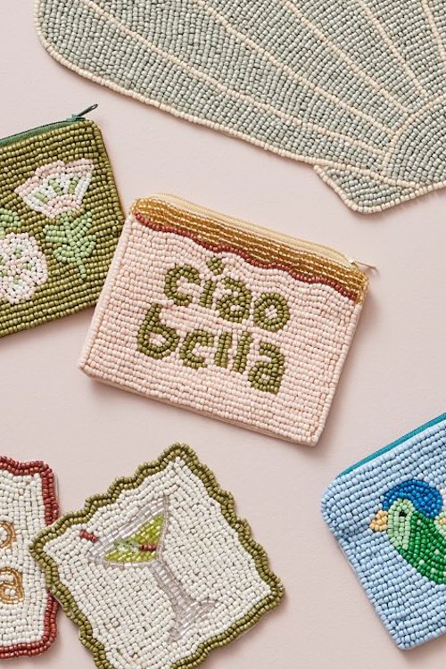 Ciao Bella Beaded Pouch