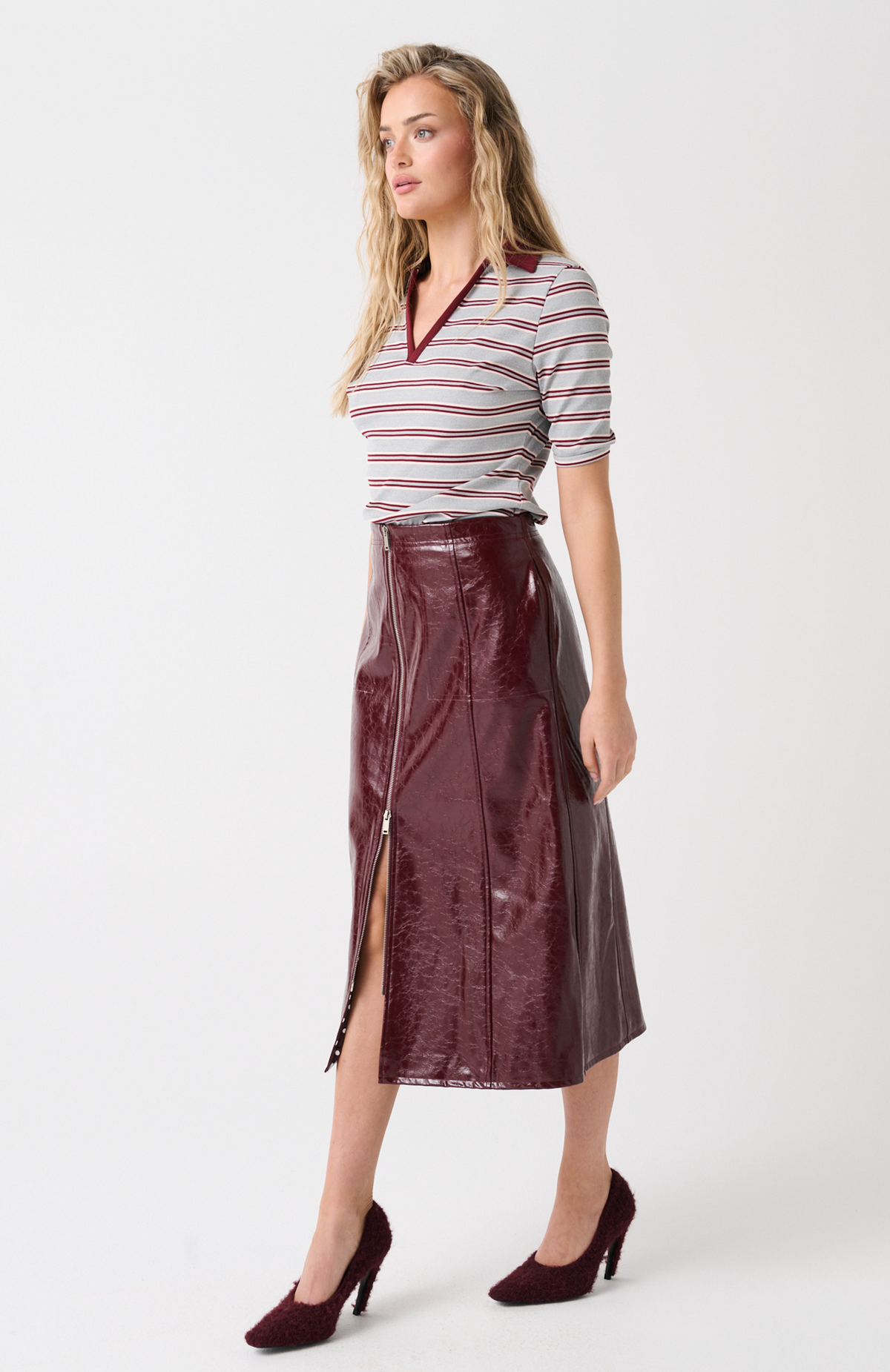 Indie Top, Berry Grey
