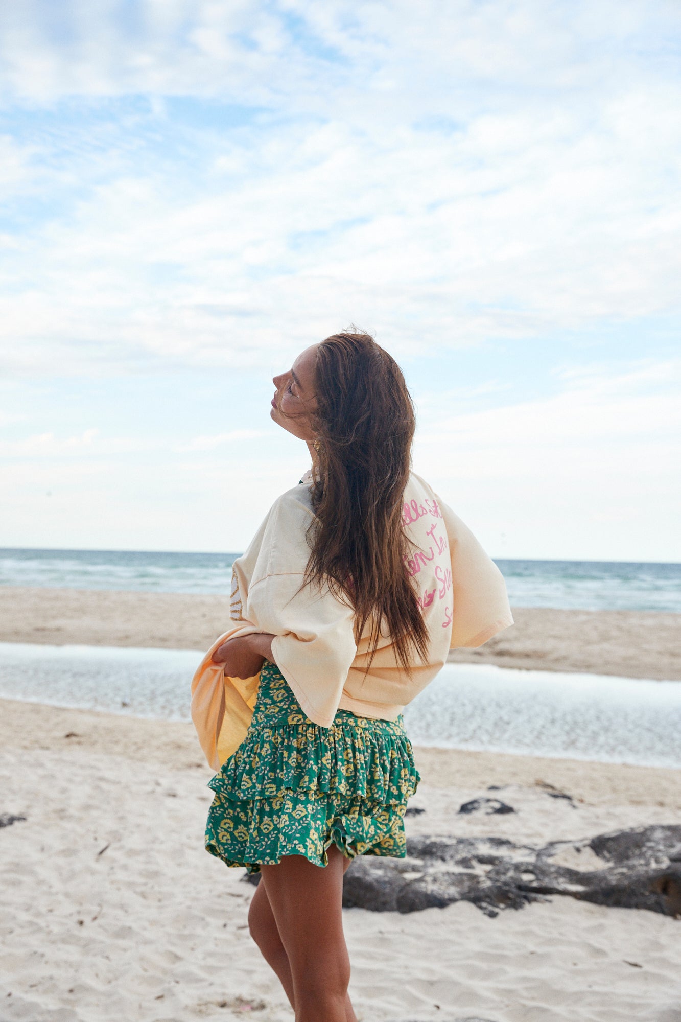 The Ra-Ra Seas the Day Skirt, Green