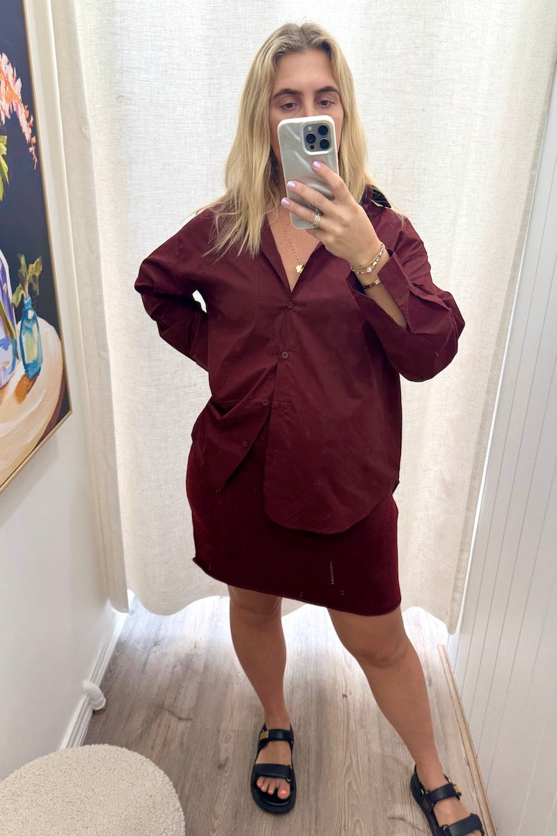 Pinot Knit Skirt FINAL SALE