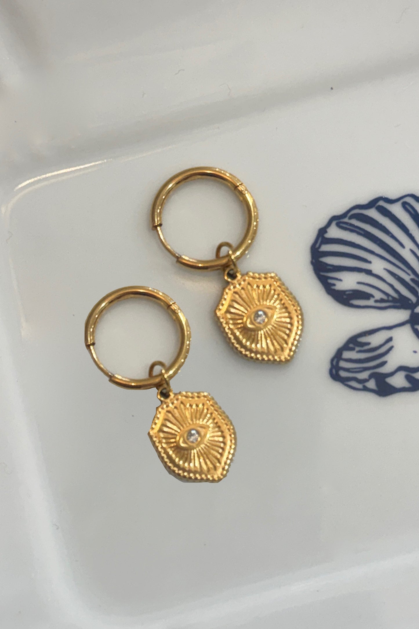 Crest Earrings