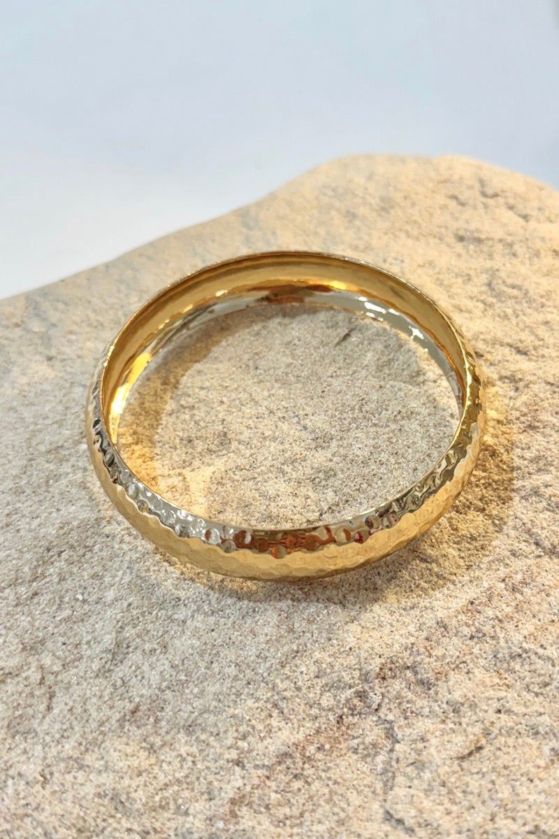 Hammered Bangle