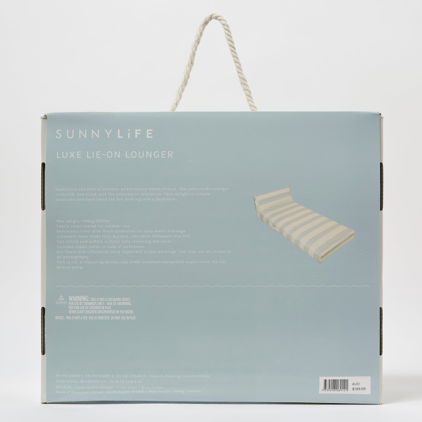 Luxe Lie-On Lounger, Lazy Days