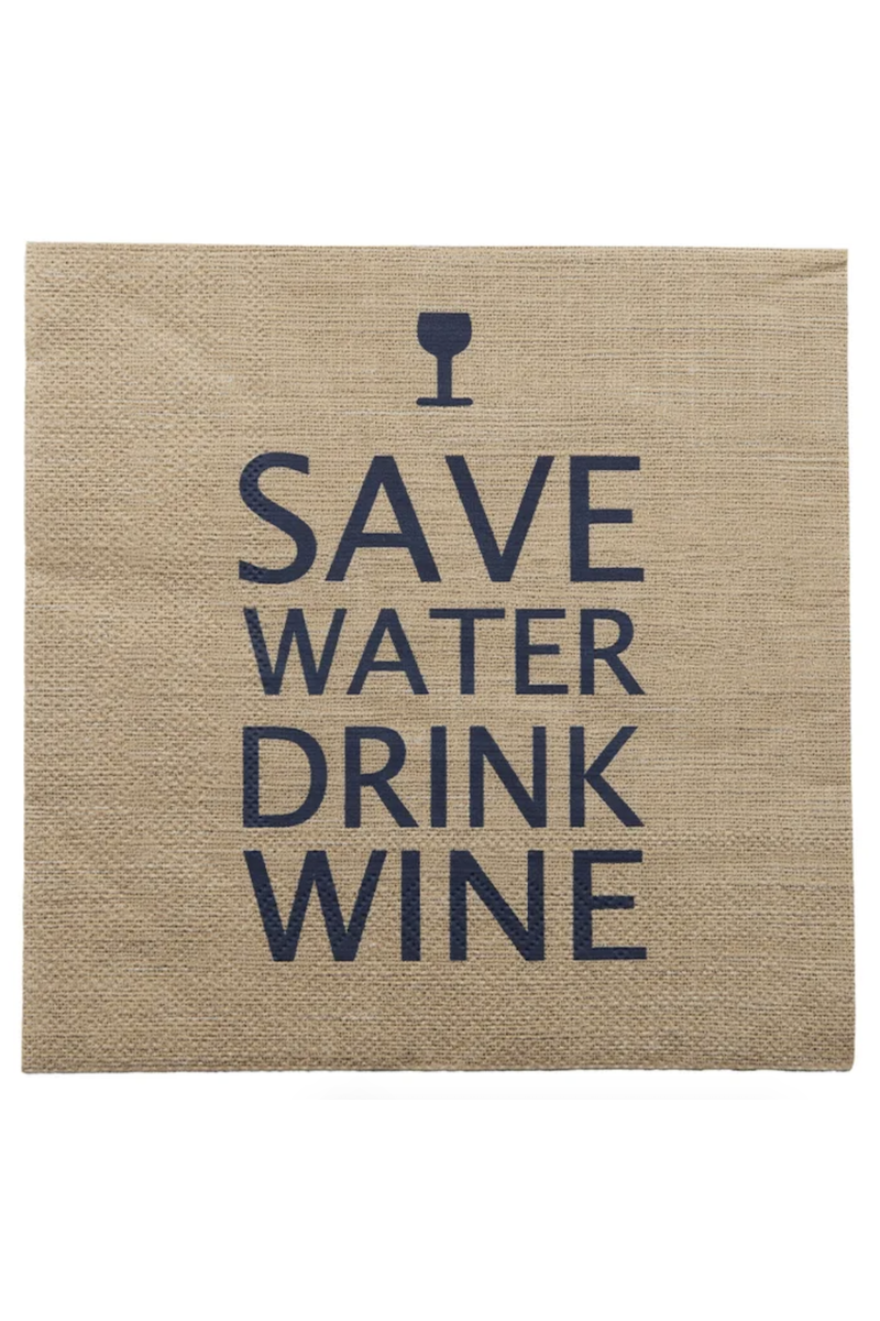 Save Water Napkins