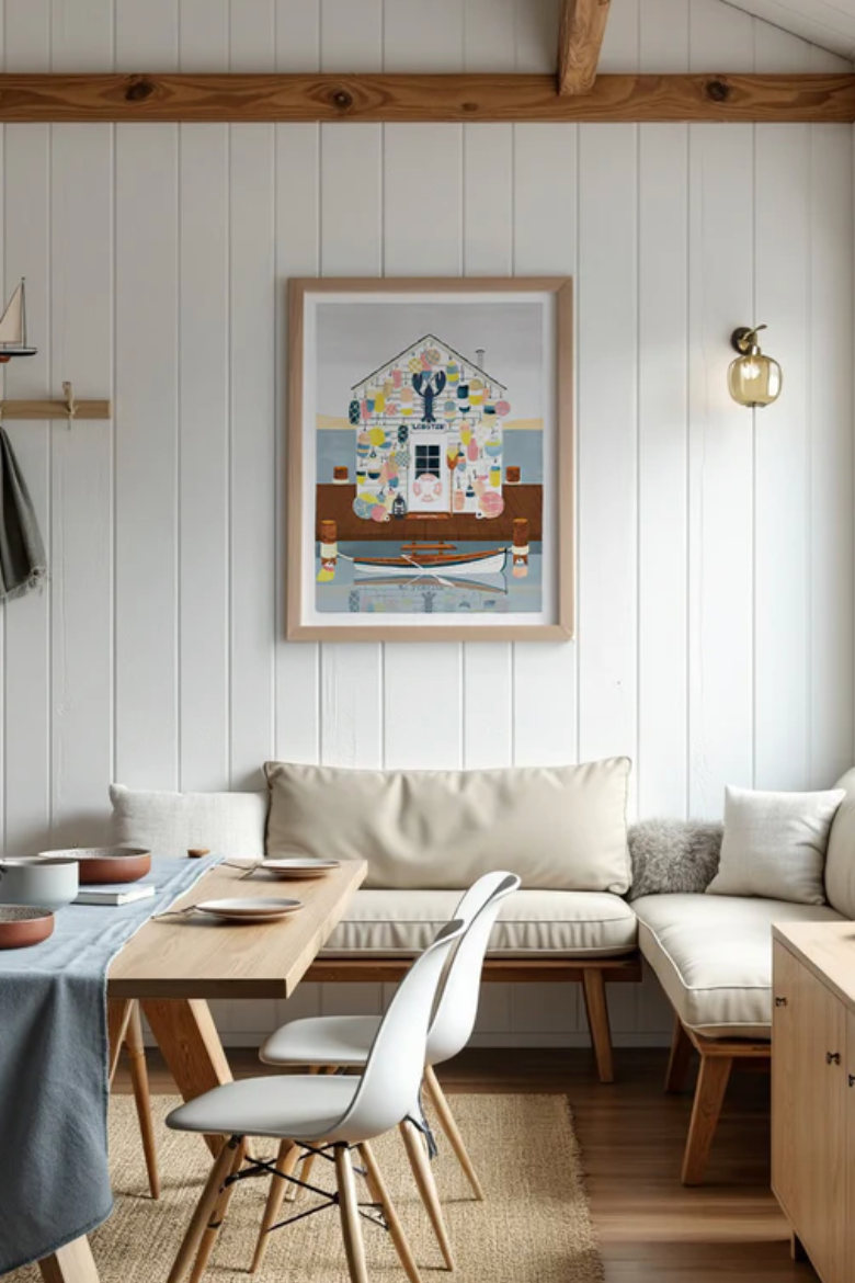 Fisherman Shop Art Print