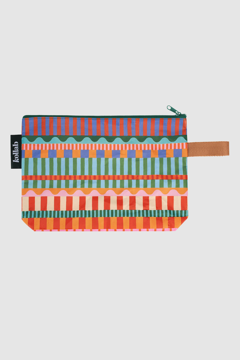 Clutch, Blocks + Stripes