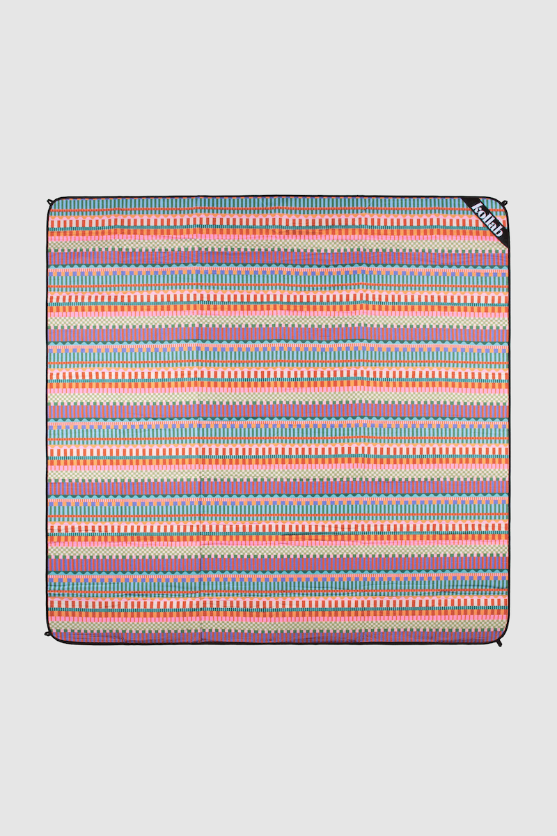 Picnic Mat, Blocks + Stripes