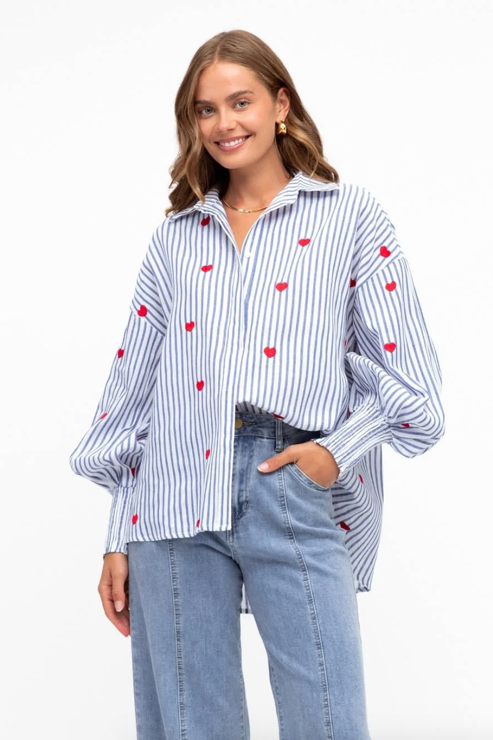 Sweethearts Stripe Shirt – FRANKIE COCO