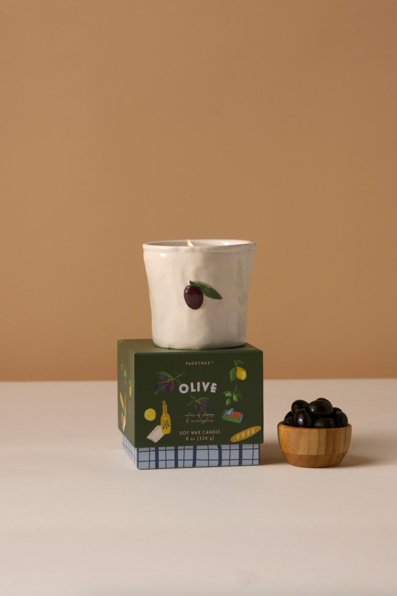 Bistro Candle, Olive - FRANKIE + COCO