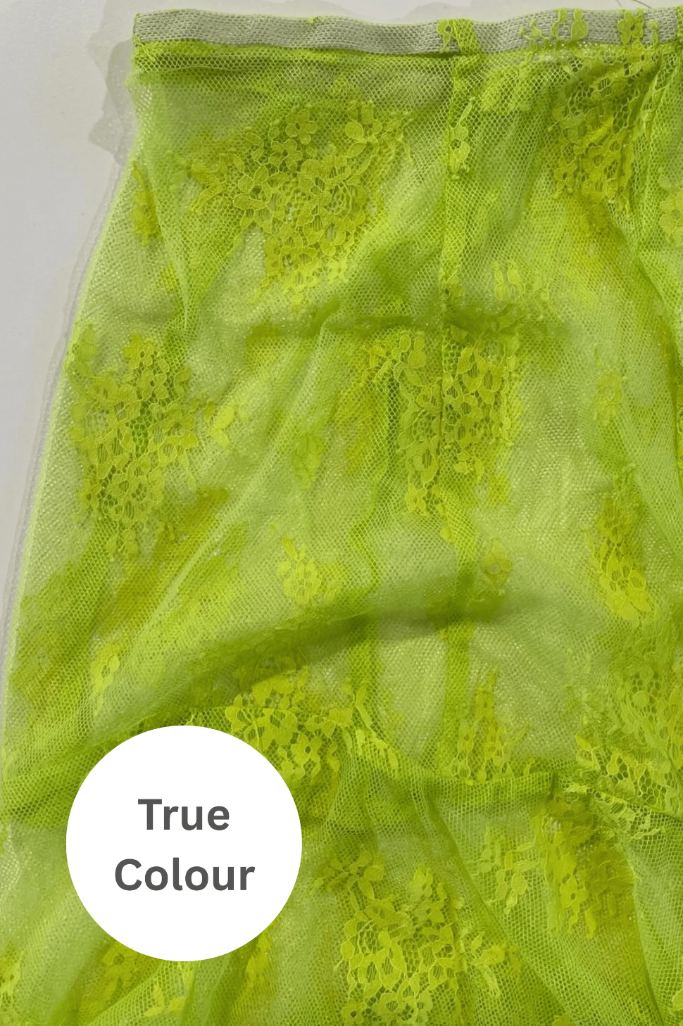 The Lace Maxi Skirt, Chartreuse