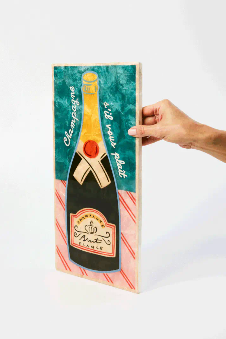 Happy Hour Champers Tile