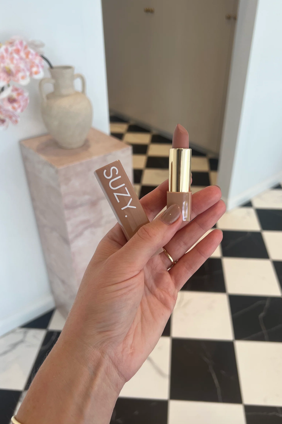 Miss Leah Baby Cocoa Lipstick, Satin