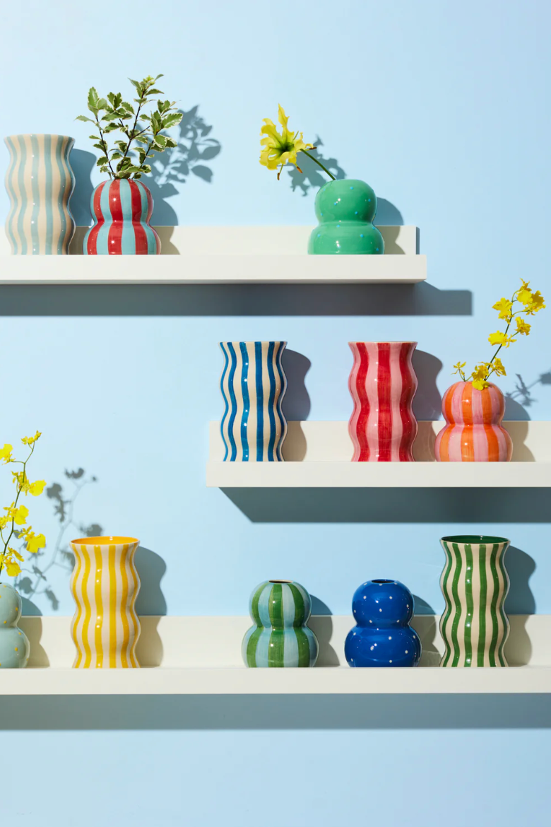 Palma Stripe Vases