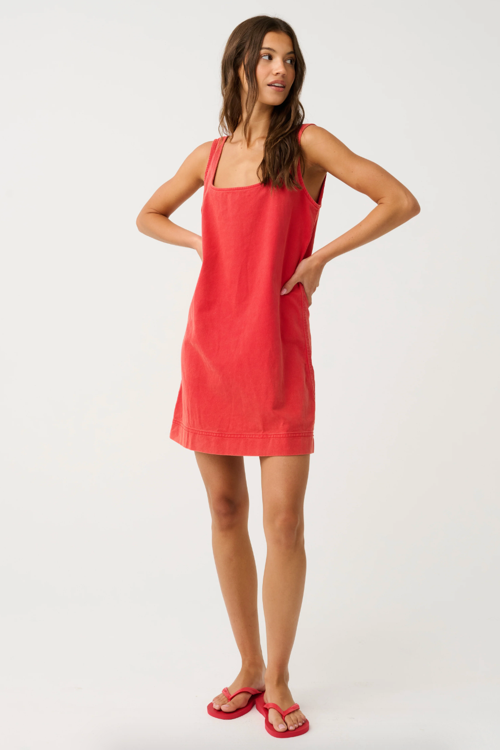 Noa Mini Dress, Ruby – FRANKIE + COCO