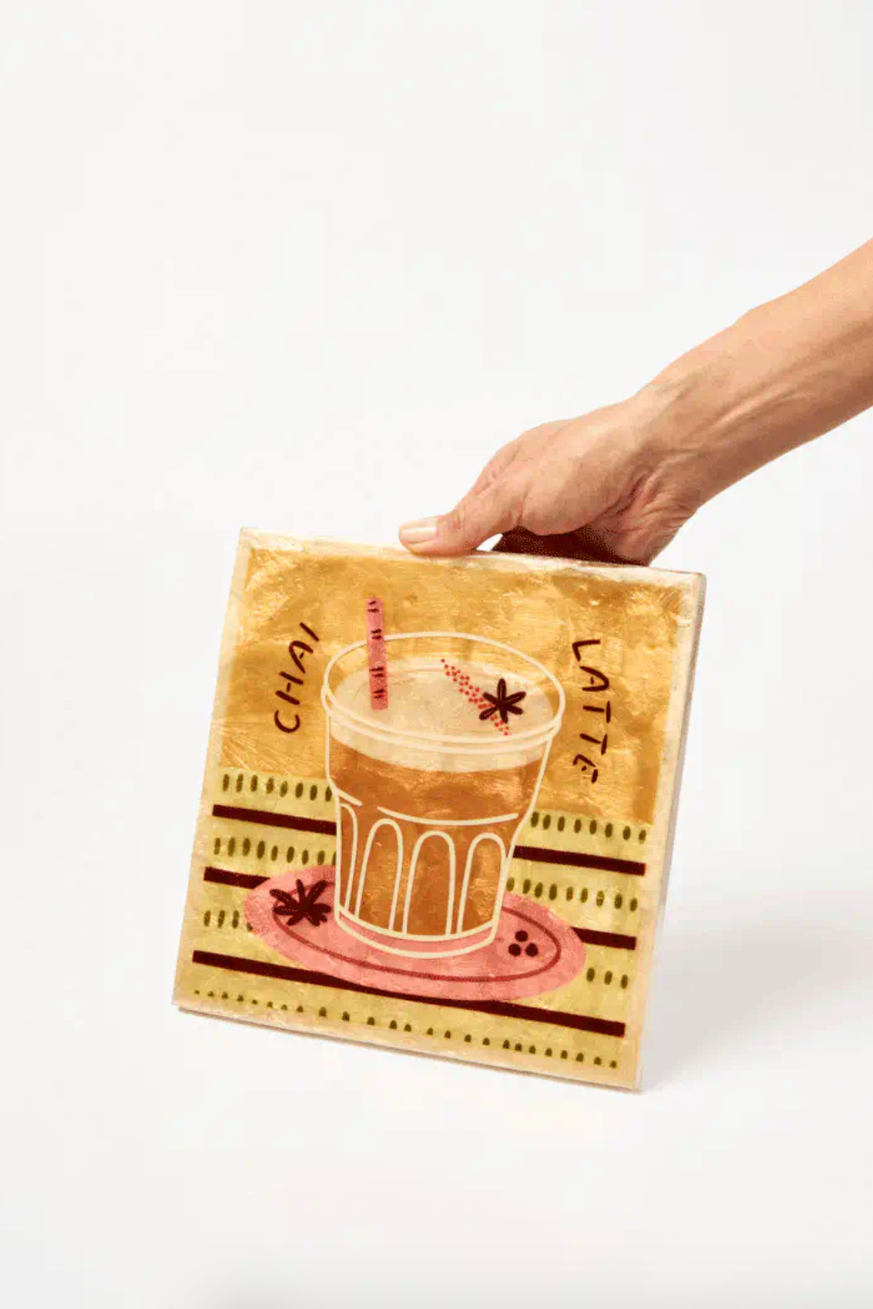 Barista Chai Latte Wall Art
