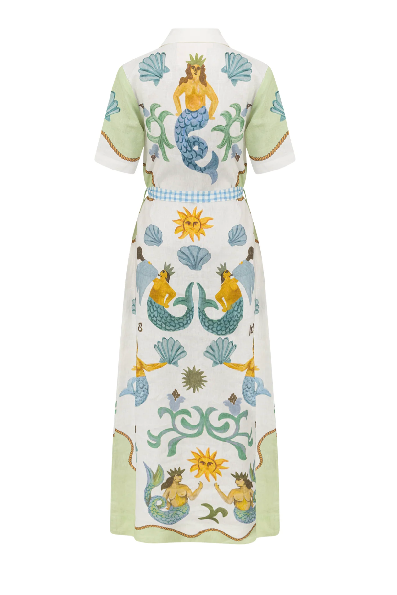 My Own Muse Maxi Shirt Dress