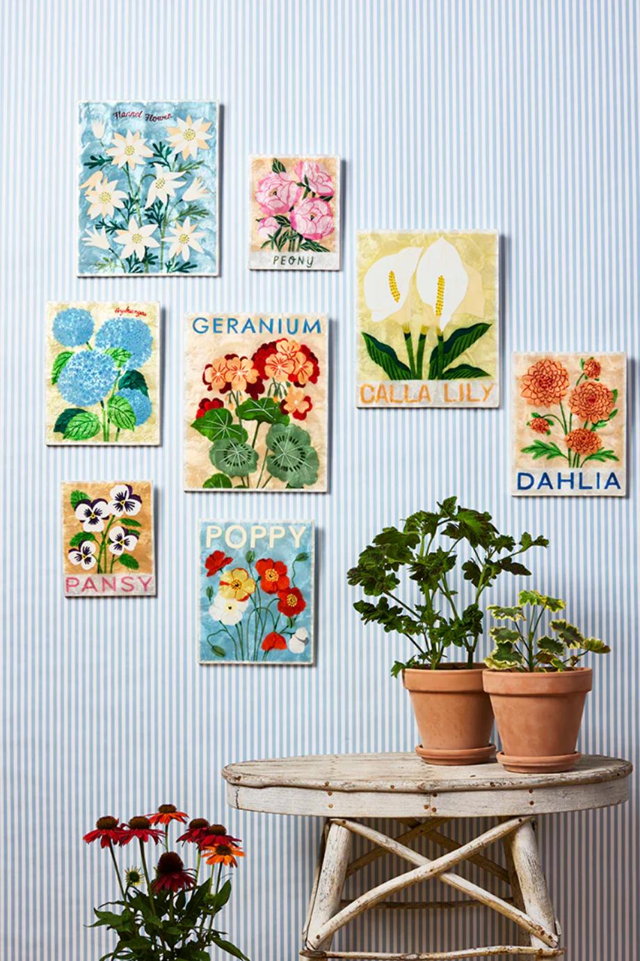 Market Wall Art Flannel