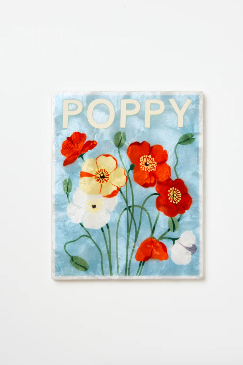 Market Wall Art Poppy