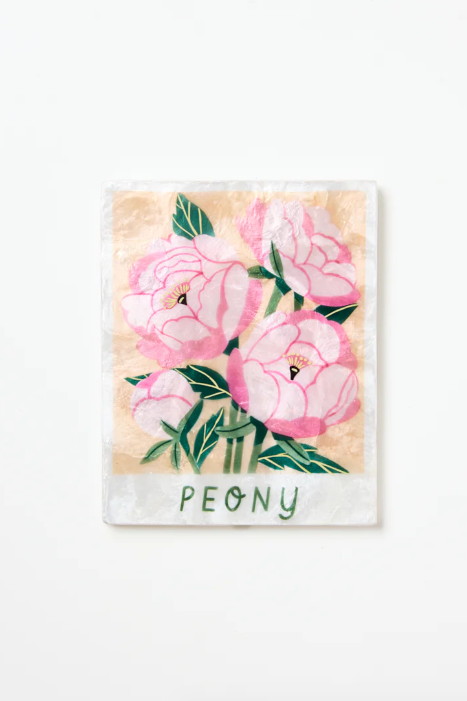 Market Wall Art Peony