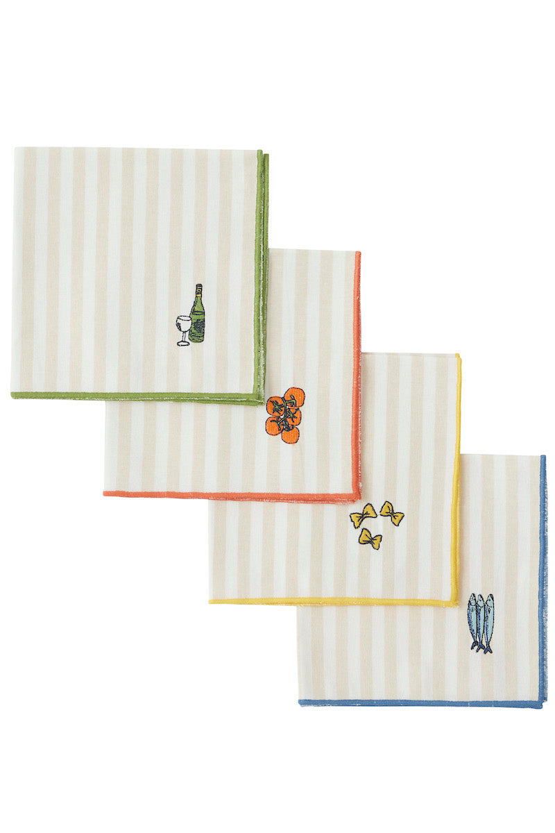 Deli Embroidered Napkins