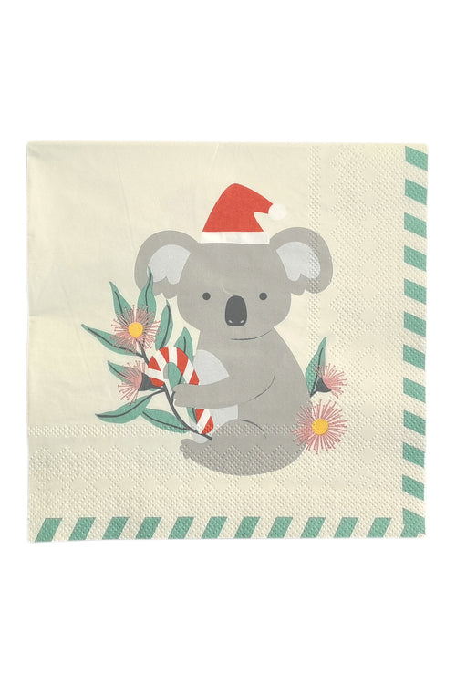 Christmas Koala Napkins