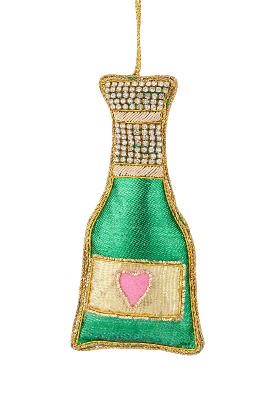 Beaded Bottle Ornament