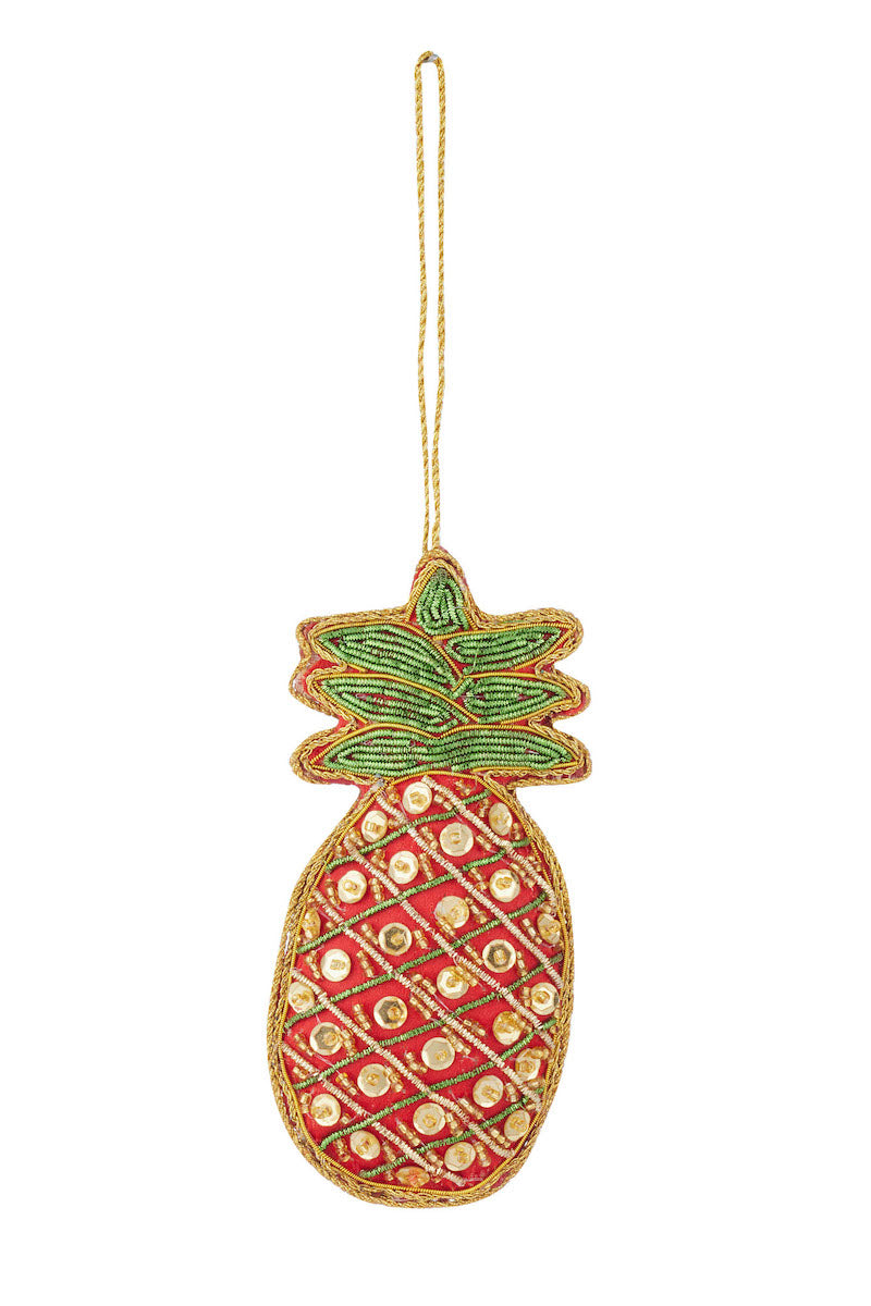 Beaded Pineapple Ornament
