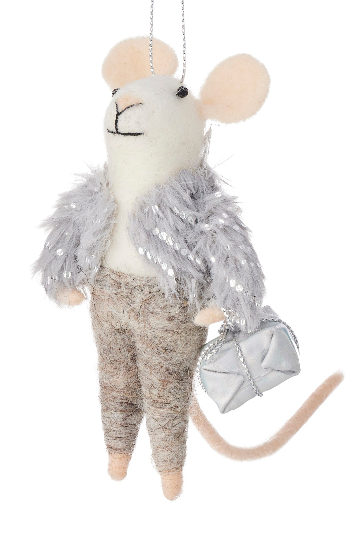 Winter Mouse Ornament