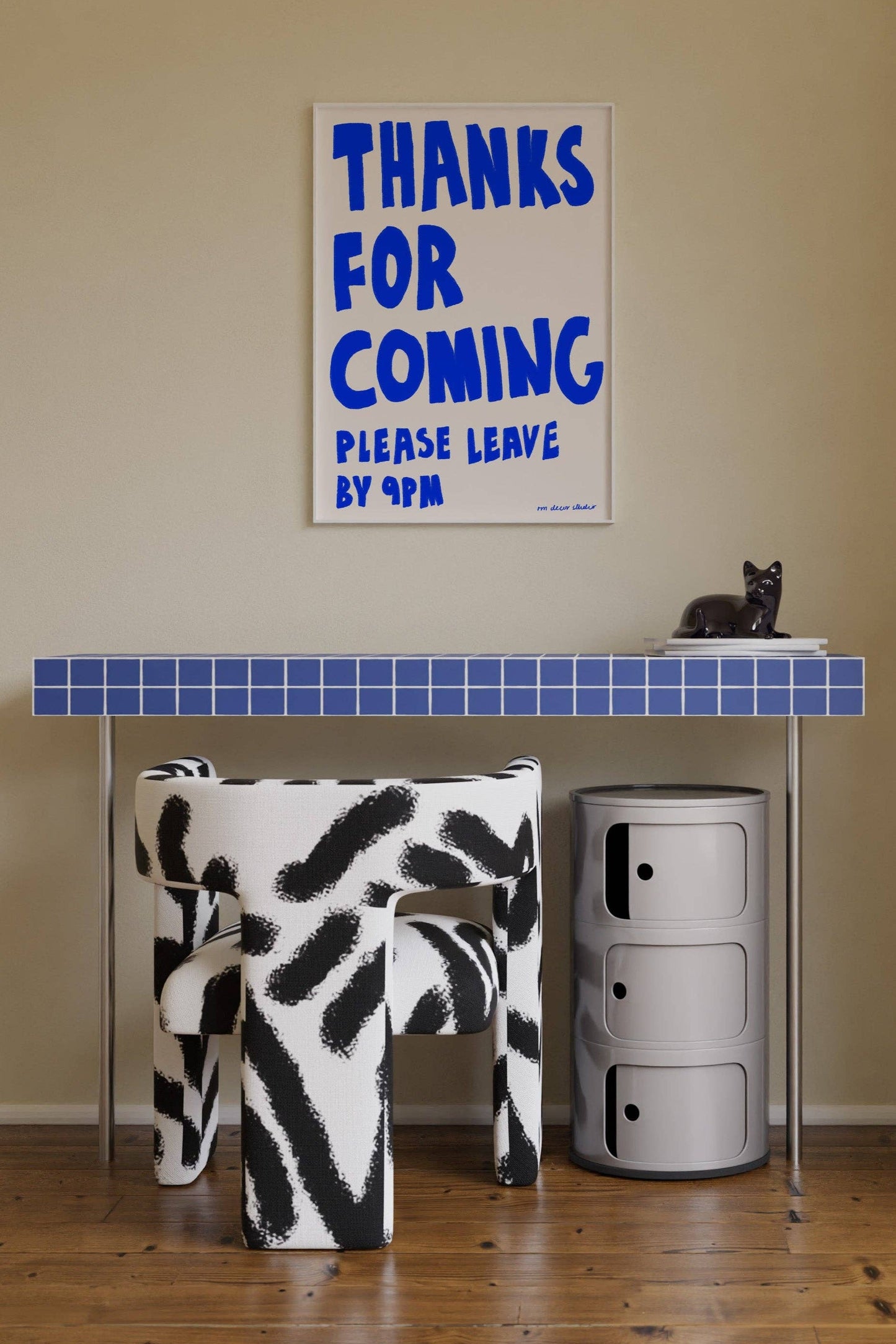 Thanks For Coming Art Print