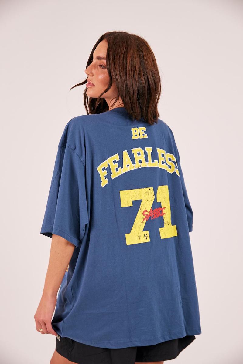The Very Oversized Dream Big Beaded tee