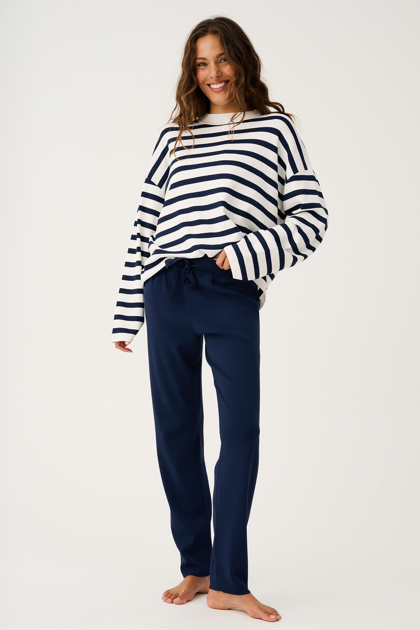 Pennie Knit Pant, Navy