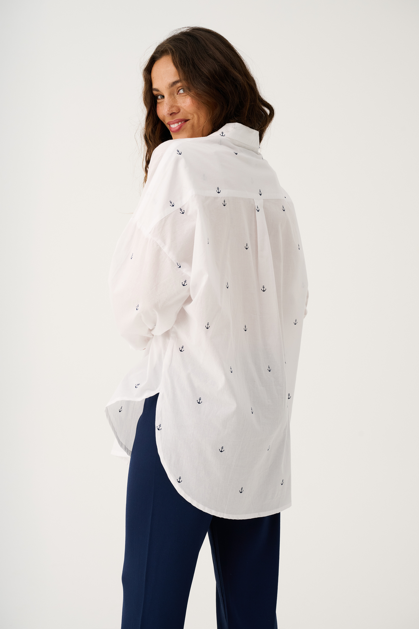 Tammy Shirt, Anchor Print