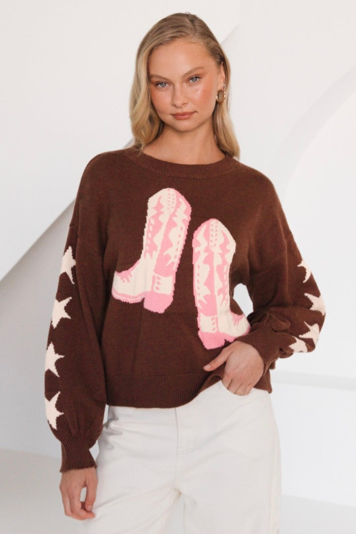 Nashville Knit Jumper - FRANKIE + COCO