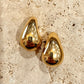 Malibu Earrings, Gold