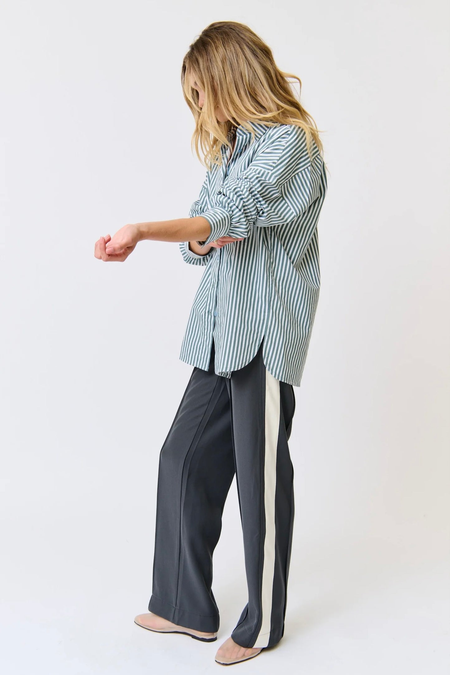 Adalyn Shirt, Alpine Mist