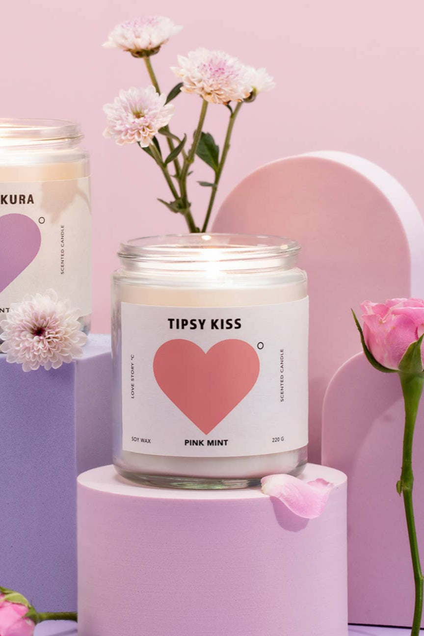 Tipsy Kiss Candle