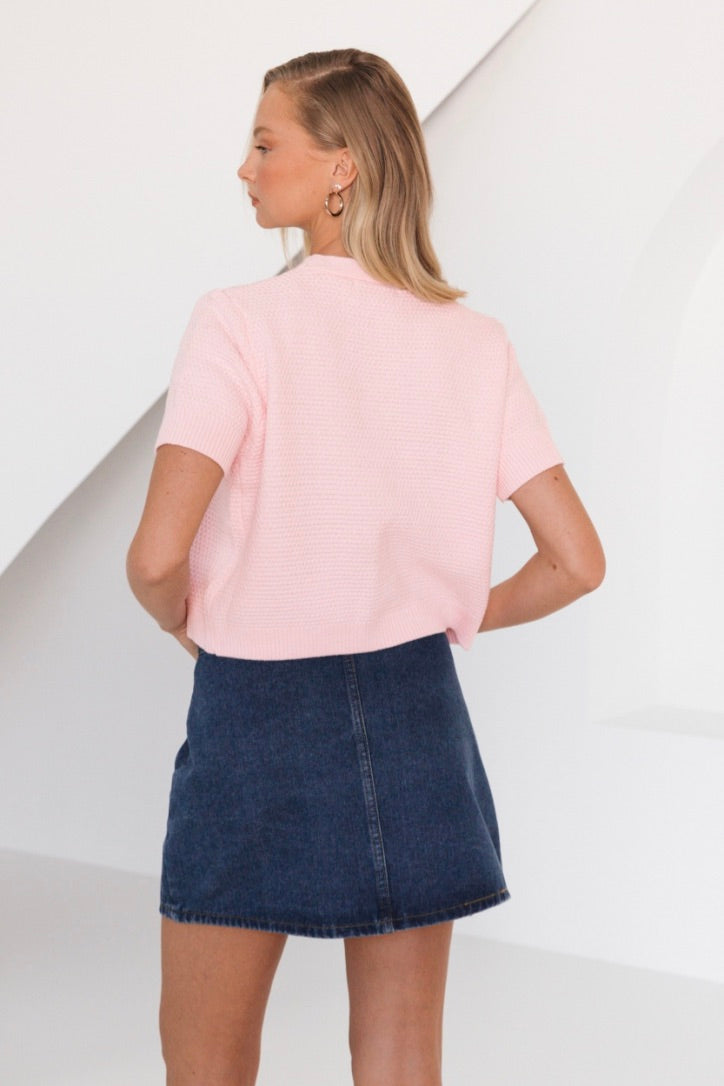 Andi Starfish Cardigan, Pink - FRANKIE + COCO
