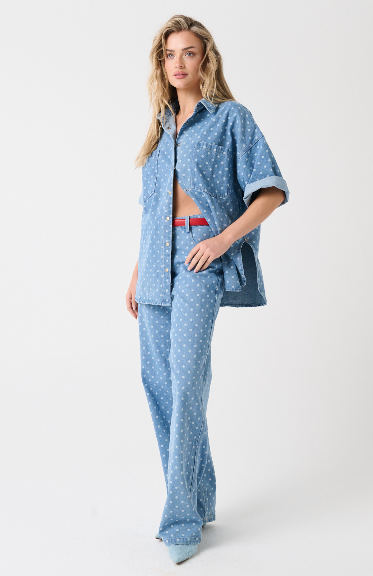 Stella Shirt, Spot Denim